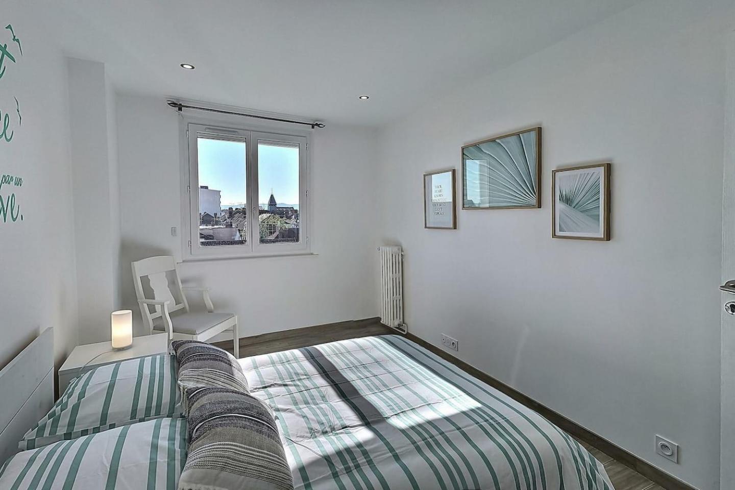 Le Voltaire - Balcon - 2 Chb - 3 Lits - 2 Min Gare Et Cente-Ville - Mon Groom Troyes Bagian luar foto